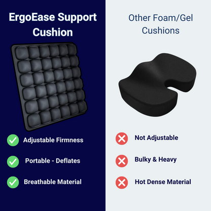 ErgoEase Inflatable Support Cushion