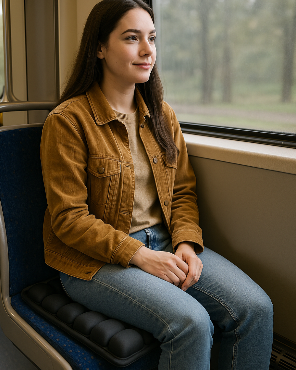 ErgoEase Inflatable Support Cushion