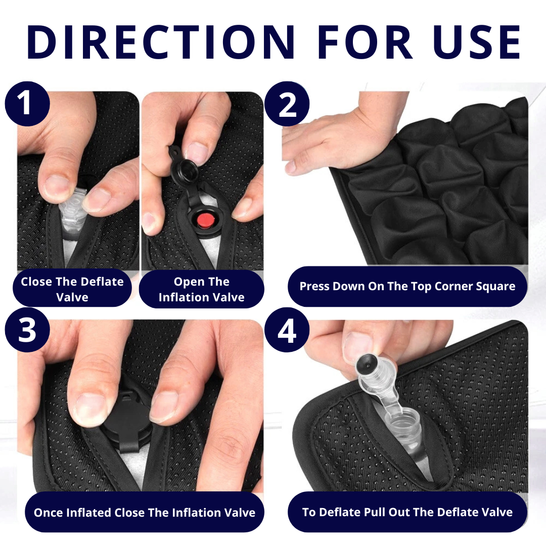 ErgoEase Inflatable Support Cushion